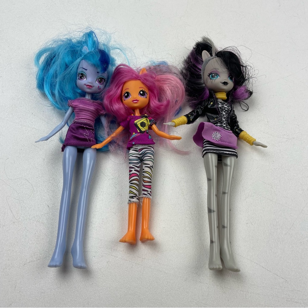 Hasbro My Little Pony Equestria Girls Rainbow Rocks Sonata Dusk Doll Toy Lot